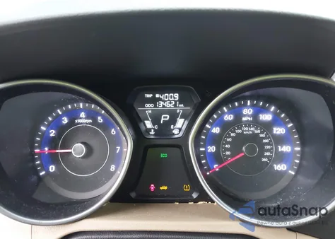 2012 Hyundai Elantra Gls из США, поврежденный, VIN 5NPDH4AE2CH097432